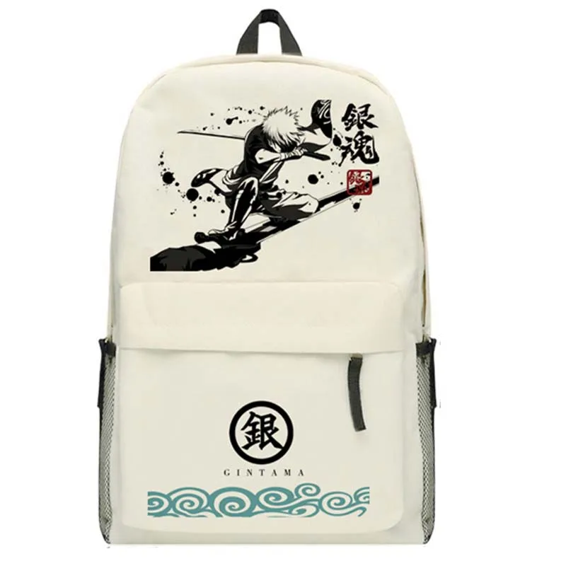 Рюкзаки для косплея аниме гинтама Саката гинтоки Окита суго Оксфордские рюкзаки