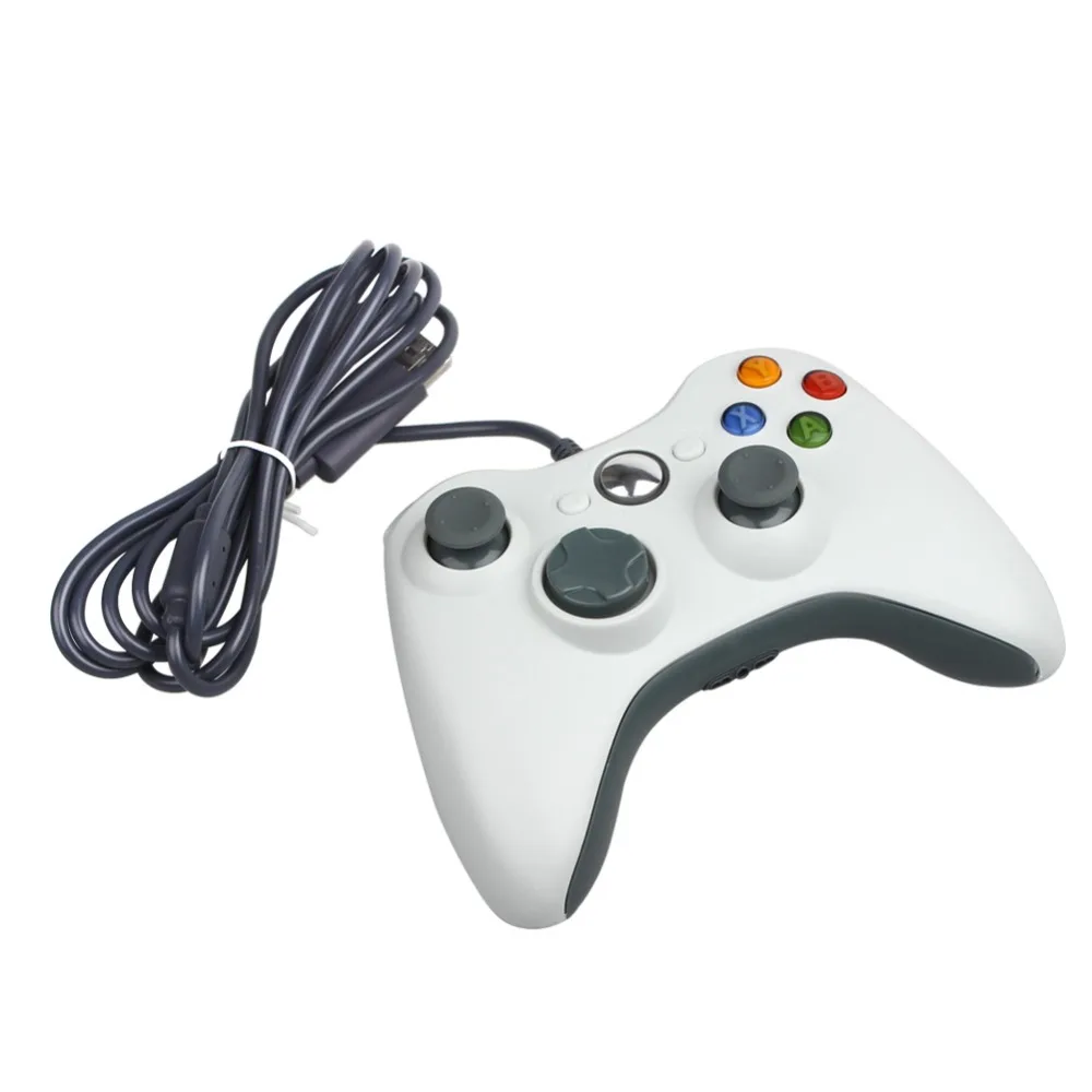 Горячая Распродажа проводной игровой контроллер USB для Xbox 360 джойстик геймпад