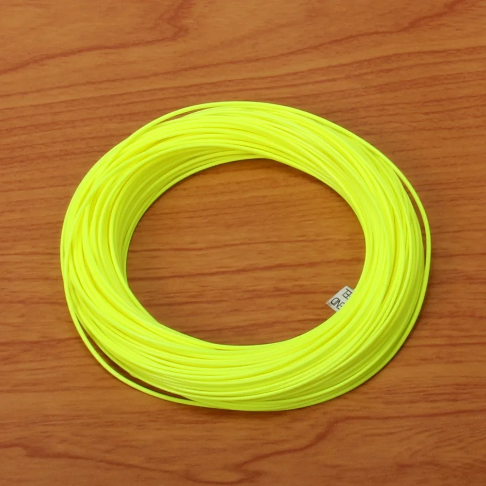 Рыболов Мечта Fly Line Вес вперед 1/2/3/4/5/6/7/ 8/9WT плавающей лески 9 Цвета Aviliable | Спорт и