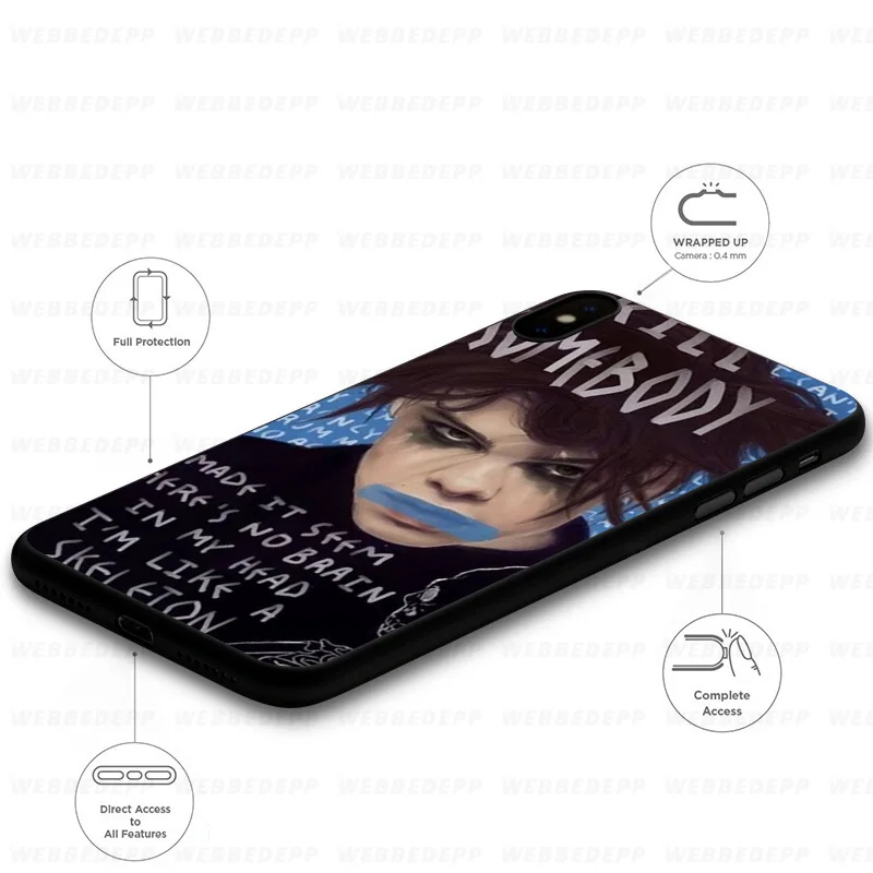 WEBBEDEPP Yungblud Singer Soft Case for Huawei Mate Honor 20 6A 7A 7C 7X 8 9 9X 10 View Lite Pro 30 |