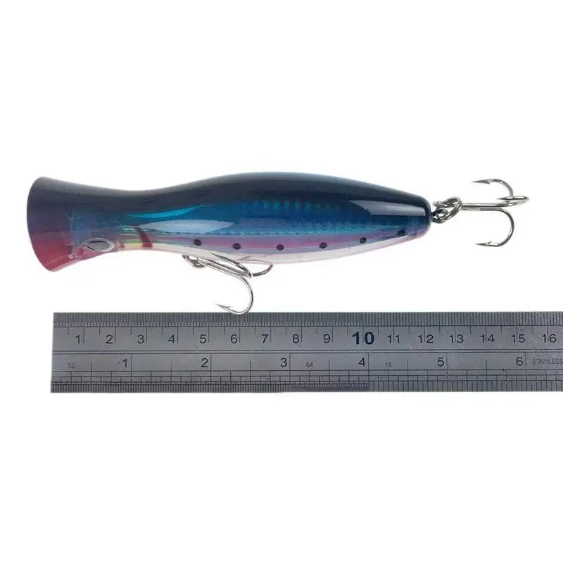 1 шт. 4.4in 4 oz Поп Поппер приманка Topwater Большая Морская Рыбалка приманки|Наживки для