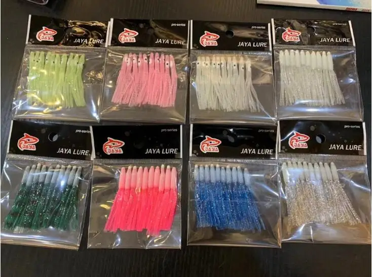 5 см рыболовные искусственные приманки светящаяся Юбка осьминог приманка в виде