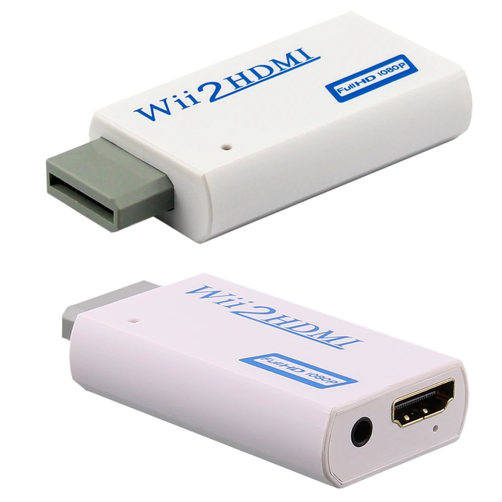 CE FCC адаптор-конвертер для wii к HDMI конвертер с аудио аналоговым в выход 720 P/1080 P ТВ