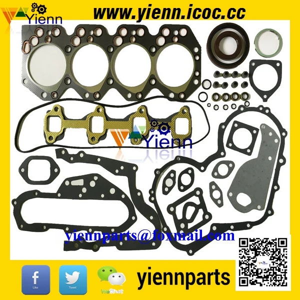 Для Toyota 3B 13B 13BT полный комплект прокладок 04111 58018 58020 58021 включает прокладку головки