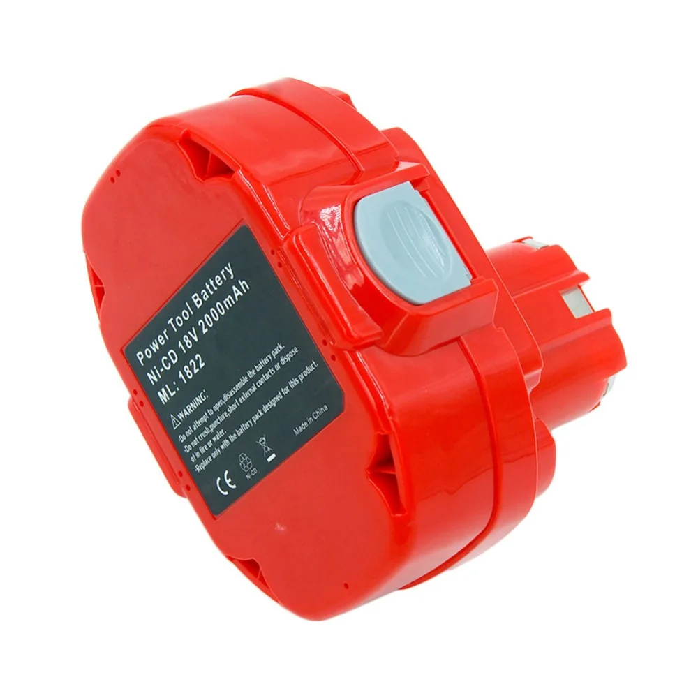 LERRONX 2 шт. 18В 2.0Ah NI-CD аккумуляторная батарея Замена для Makita электроинструменты UB181D