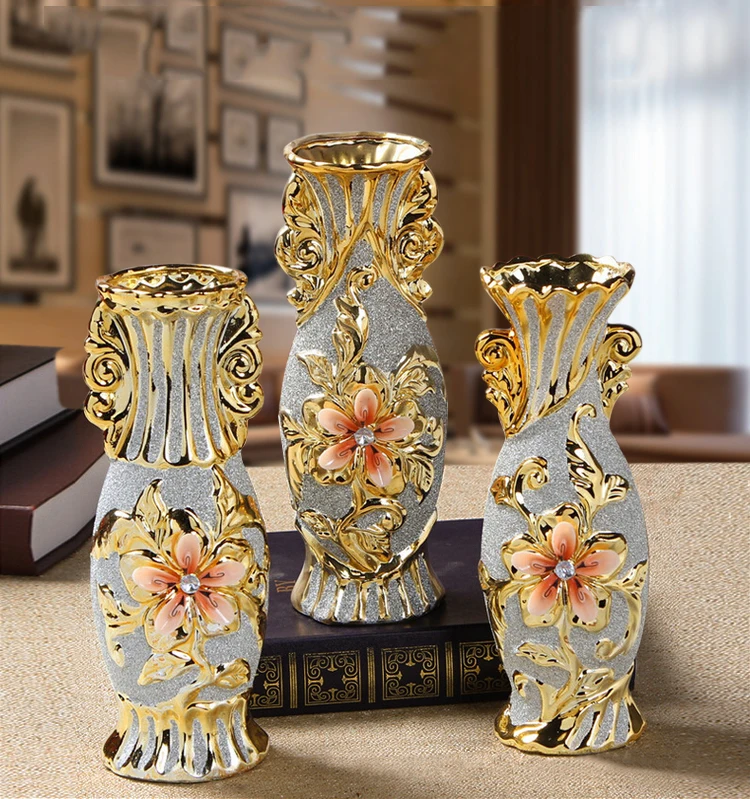 

Free shopping Ceramic vase home decorations/wedding table vase Decoration/creative home furnishings pendulum