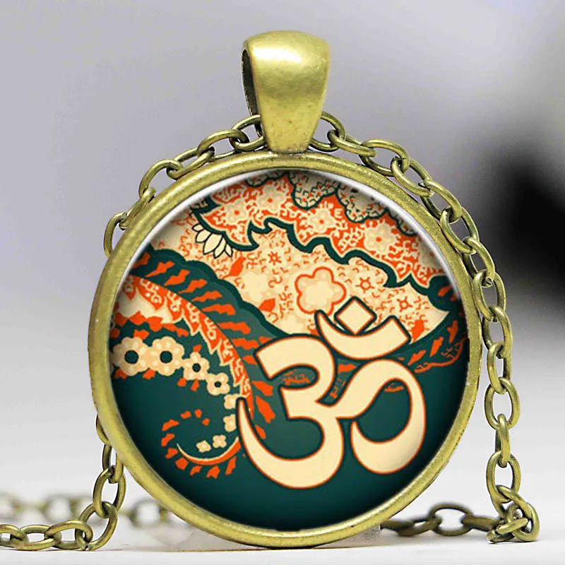 Новое 3D изображение Йога фигура Корица серебряный цвет круглый кулон любовь