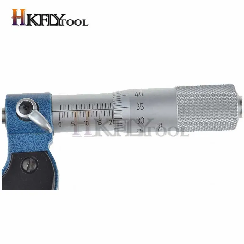 Фабричная розетка! Высокое качество 0-25 мм трубка микрометр барабанная головка