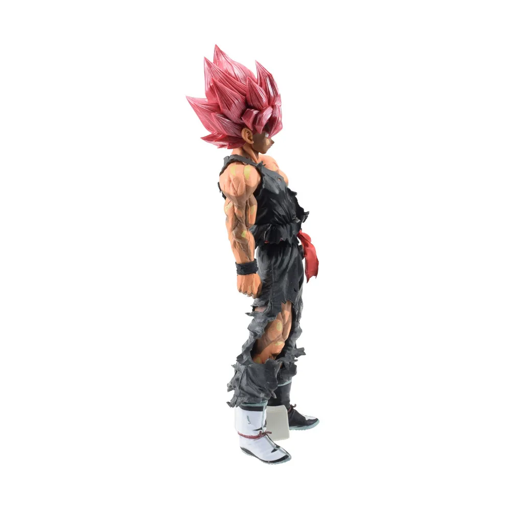 34 см Big Dragon Ball Z Супер из мультфильма MSP супер сайян сын Гоку черный Вегета ПВХ