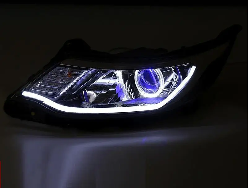 1set Bumper head lamp for KIA K2 Headlight 2015~2016y car accessories Front light kia k2 rio headlamp fog | Автомобили и