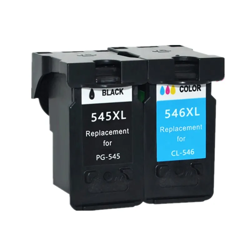 Восстановленный чернильный картридж PG-545 XL PG545XL CL546XL для Canon 545 546 IP2850 MX495 MG2950 MG255 |