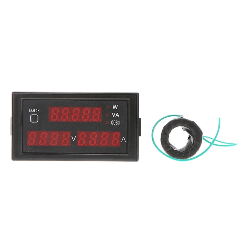 Горячая Dl69 2048 Ac 80 300V 100A Lcd Цифровой Многофункциональный Вольтметр переменного