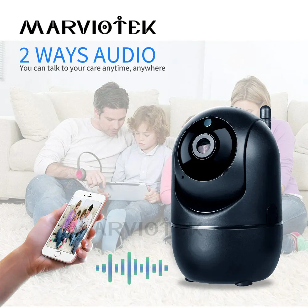 Беспроводная ip-камера для домашней безопасности WiFi интеллектуальная