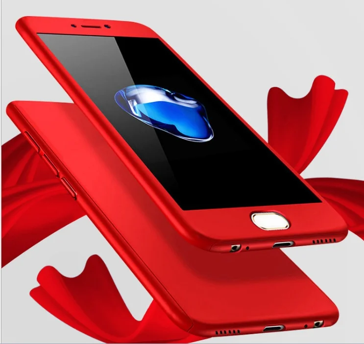 

For Meizu M6S Case 360 Full Coverage Cover For Meizu M6 Phone Back Cover Matched Tempered Glass Back Phone Shell