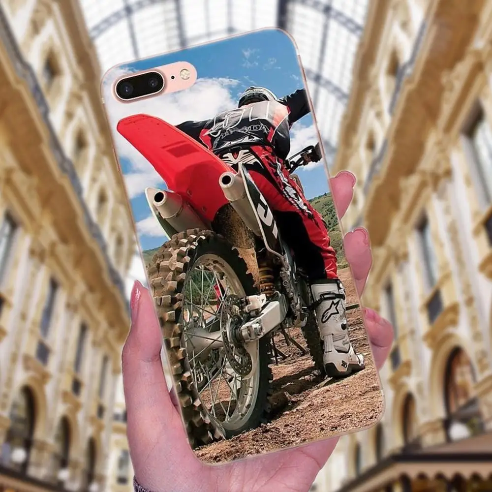 Мотоциклетные кроссовые велосипеды для Xiaomi Redmi Note 2 3 3S 4 4A 4X 5 5A 6 6A Pro Plus Мягкий ТПУ с