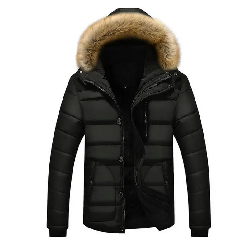 Warm Overcoats Mens Clothing New Style Winter Jackets Men's Coats Male Parkas Casual Thick Outwear Hooded Fleece Jackets