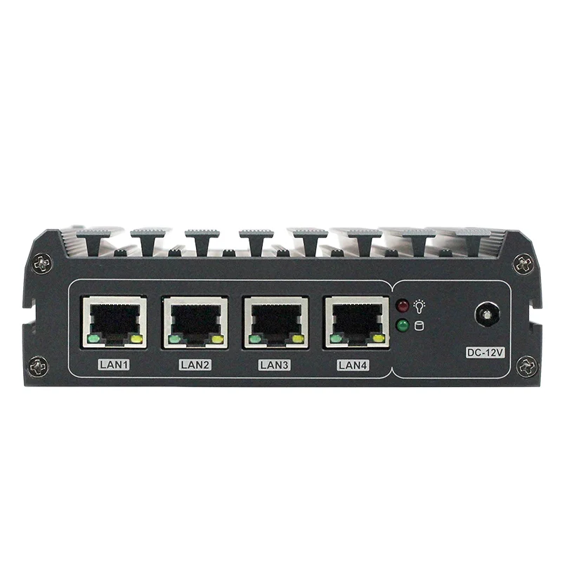 Мини сервер без вентилятора J1900 4 nic pfsense мини ПК linux порта ethernet|Мини ПК| |