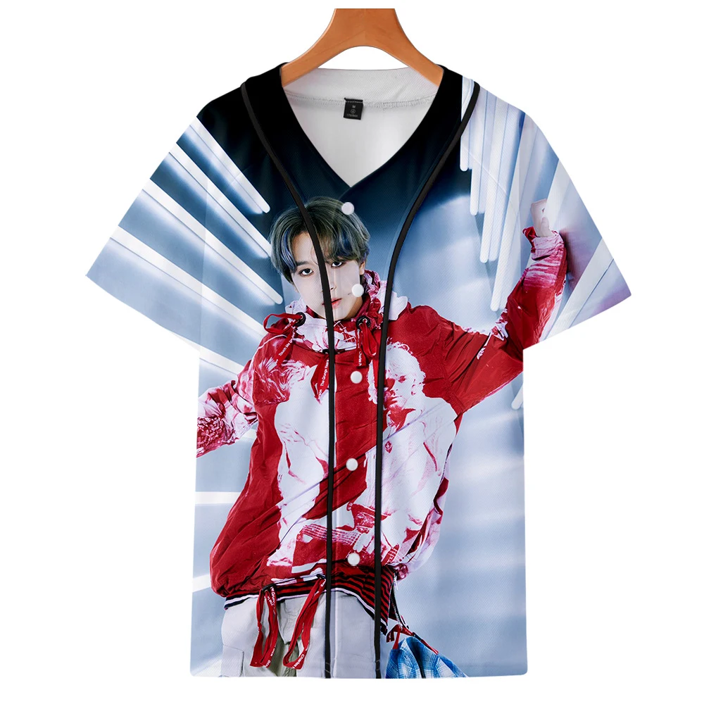 FRDUN TOMMY NCT 127 мы супер человек 3D печатные бейсбольные футболки для женщин/мужчин Kpop