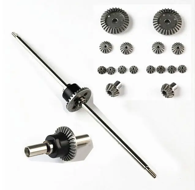 Wltoys 12428 12423 12628 A/B/C Радиоуправляемый автомобиль металлический дифференциал или