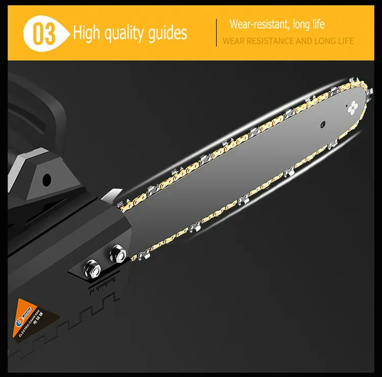 220V 2000 W-2200 W промышленный регистрации лесного хозяйства Электрическая цепная пила для резки бытовой высокомощный многоцелевой подключаемого модуля электрическая пила