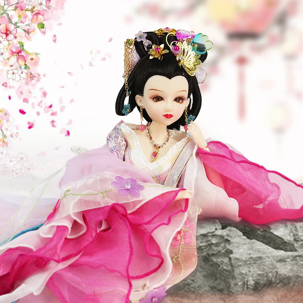 Fortune Days East Charm старинный Костюм Кукла 1/6 как BJD Li Shishi с макияжем 14 совместное тело