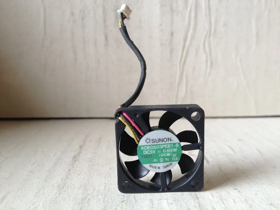 Для SUNON KDE0503PEB1-8, 3 см, 3007 дюйма, 30x30x7 мм, постоянный ток, 5 В, 0,65 Вт, шарикоподшипник, инвертор для сервера, вентилятор охлаждения