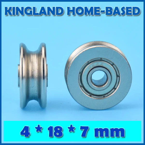 Ролик скользящий из нержавеющей стали с U образным пазом подшипник для игрушек