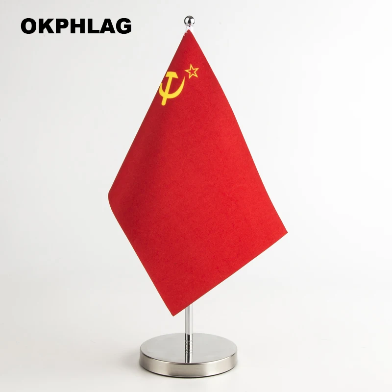 Настольный флаг с подставкой 14*21 см баннеры на заказ для офиса дома вечеринки KS