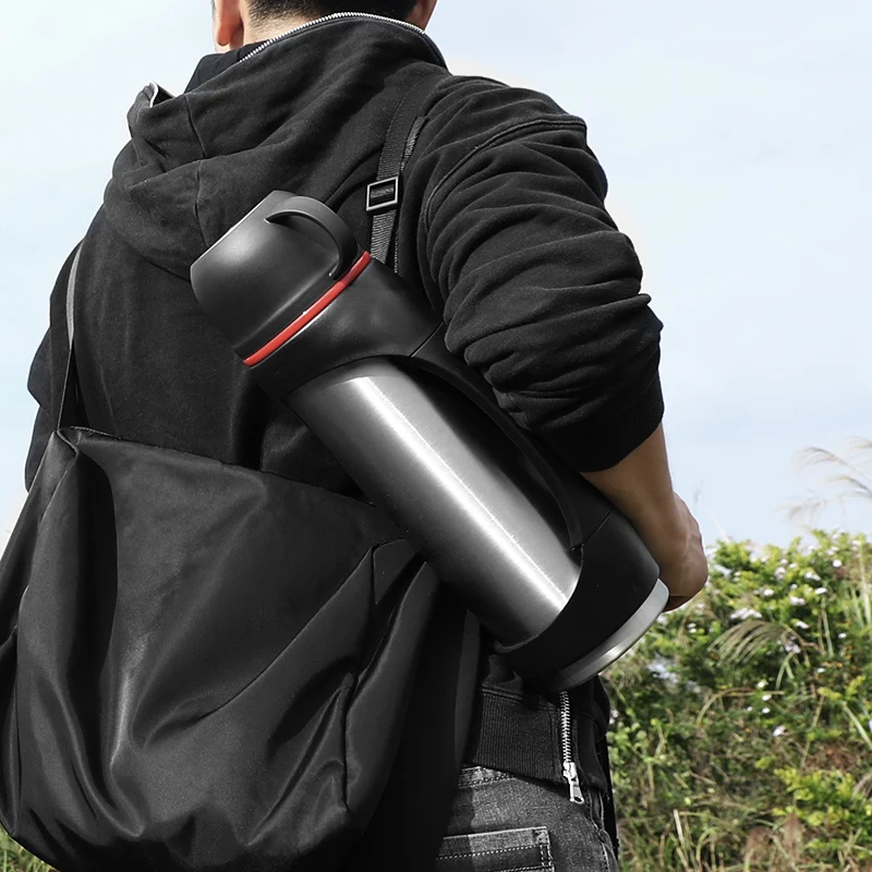 Вакуумные Колбы большой емкости л термос из нержавеющей стали дорожный чайник