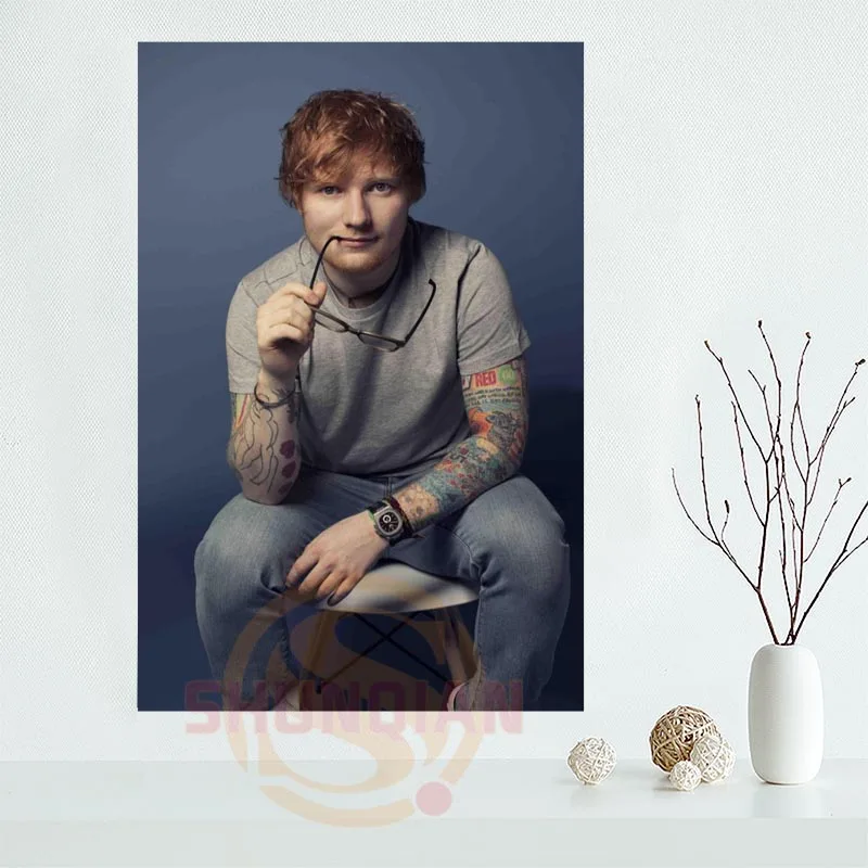 ShunQian Ed Sheeran постер на заказ ваши любимые фотографии постеры для гостиной подарок