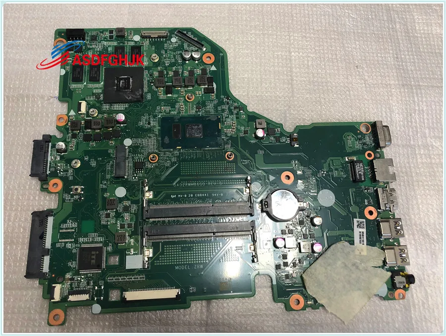 DA0ZRWMB6G0 основная плата для acer aspire Nautilus E5 572G 573G 574G Материнская ноутбука i5 6200U