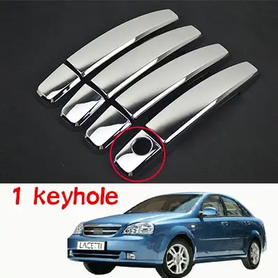 

Хромированные наружные дверные ручки, чехлы для Chevrolet Lacetti Optra Daewoo Nubira Suzuki Forenza Holden Viva, наклейки для стайлинга автомобилей