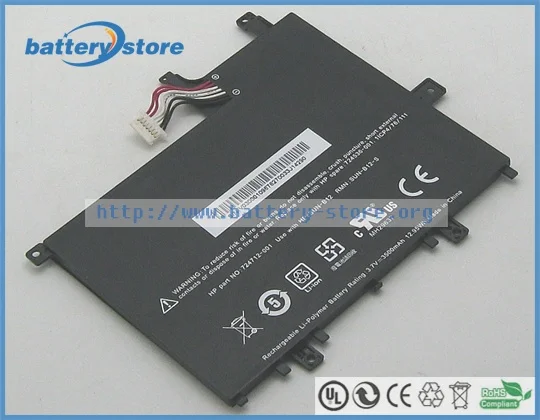 Новые оригинальные аккумуляторы для ноутбуков slate 7 tablet 724712-001 FB1350 SUN-B12 -S 724536-001