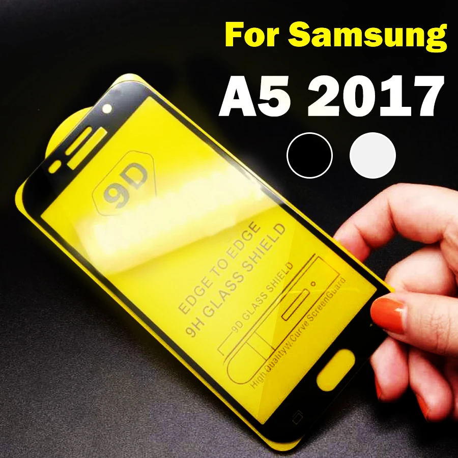 Защитное стекло для samsung galaxy a5 2017 samsug glaxy tremp закаленное a 5 5a пленка защита