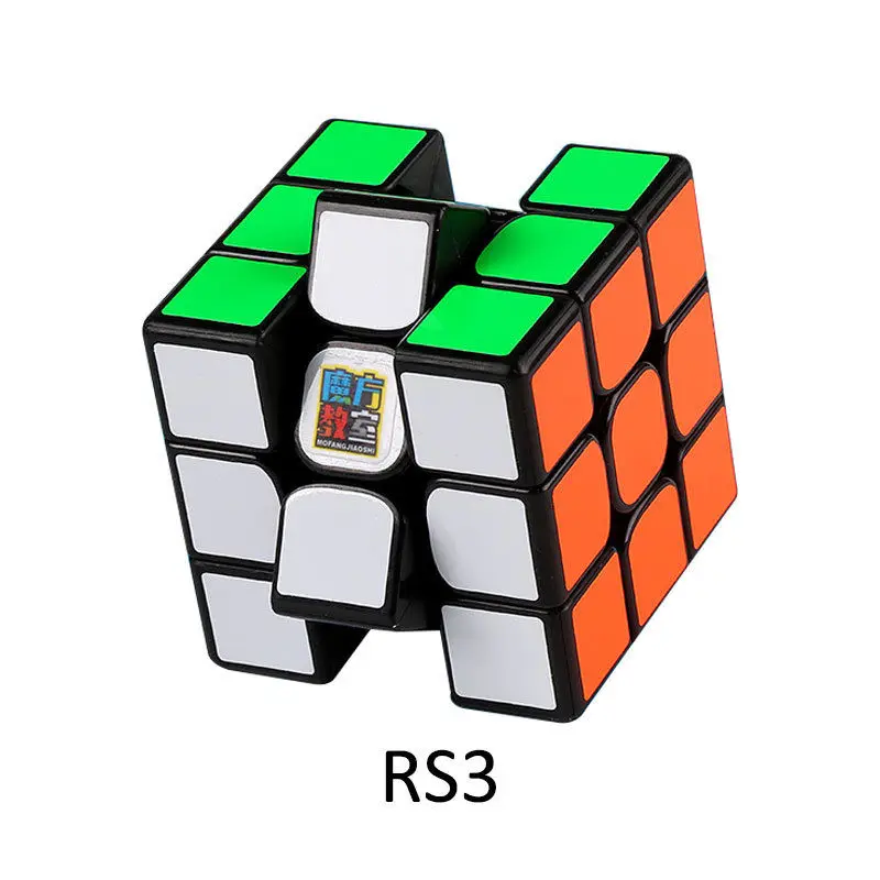 

Moyu Cubing Classroom MF3RS3 3x3x3 Speed Magic Cube RS3 Twist Puzzle Toy Black Safe ABS Ultra-Smooth Professional Brain Teaser