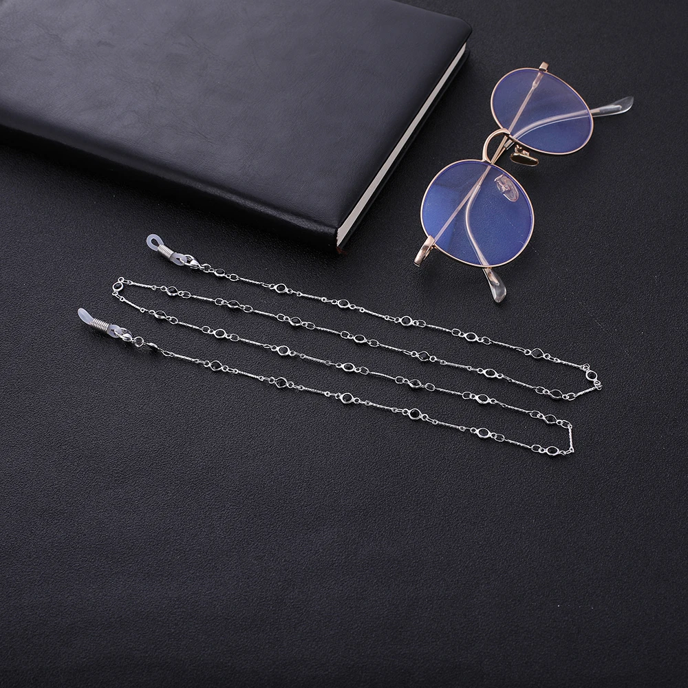 Цепочка для очков My Shape мужчин и женщин металлическая цепочка с черными круглыми