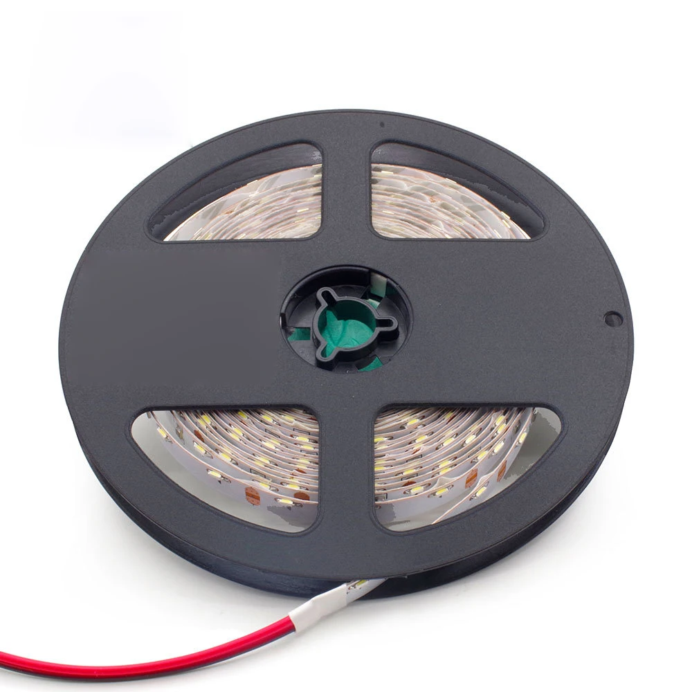 SMD335 сбоку излучающих Светодиодные ленты 12V гибкие полосы света 60 Светодиодный/m светодиодный лента белый/теплый белый