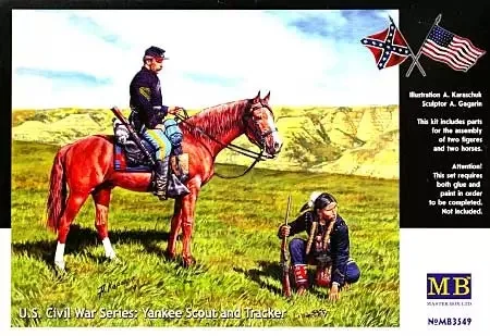 

1/35 Yankee Scouts and Indian Guide MB 3549