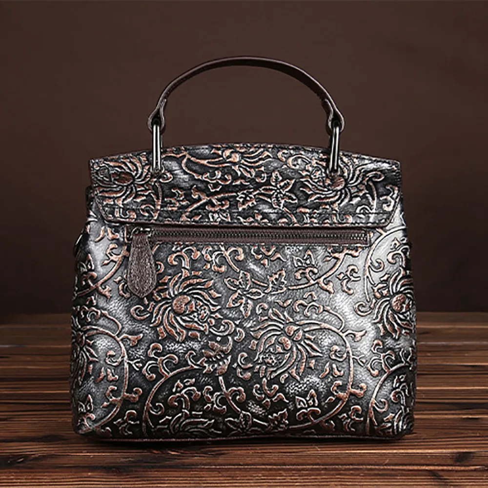 Сумка мессенджер из натуральной кожи высокого качества винтажная сумка через