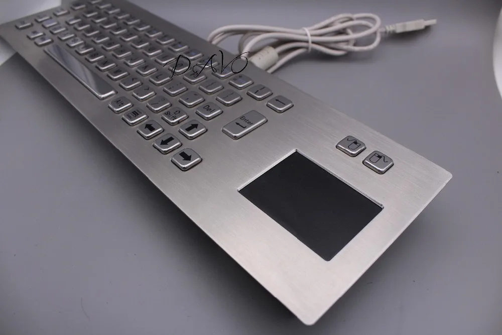 Metal touchpad Keypad Touch the keyboard Kiosk Metal Keypad terminal keyboard Conductive Rubber Keypad Spanish Keyboard