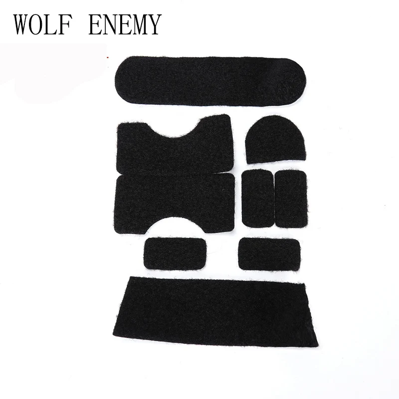 WOLF ENEMY Тактический шлем для Mich Шлем Аксессуары волшебные наклейки Пастера