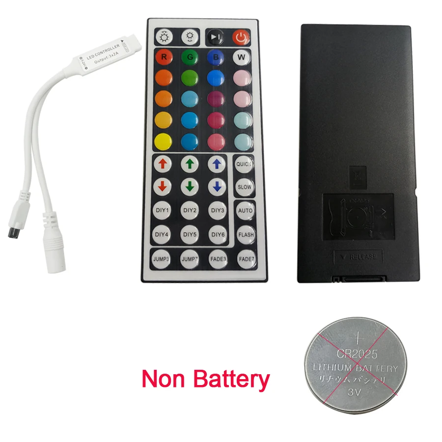 Goolook RGB Светодиодные ленты светильник Водонепроницаемый RGB светодиодные ленты SMD 5050 гибкий диода светодиодный лента+ ИК-пульт дистанционного управления+ DC12V Мощность адаптер