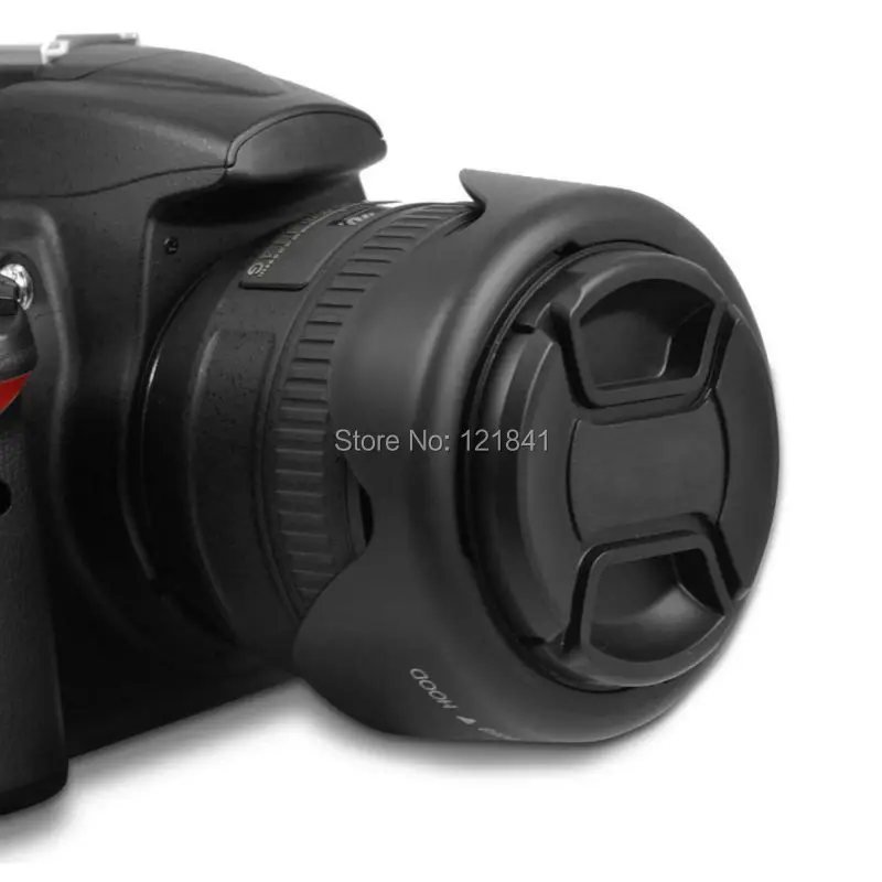 DSLR камера 52 мм реверсивный Лепесток Цветочная бленда для Nikon D7000 D5200 D5100 D3200 D3100|flower