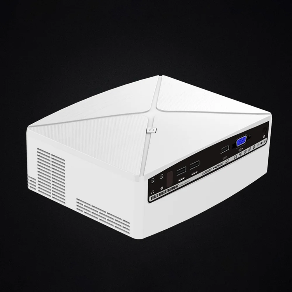 Новейший светодиодный мини-проектор GP70 TD80 1280x720 портативный HD HDMI видео C80 3D LCD ( Android