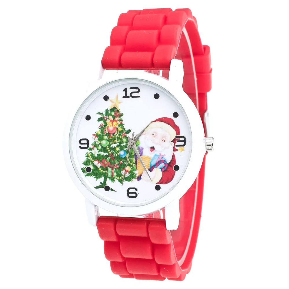 Детские Модные наручные часы с Санта-Клаусом zegarek dla dzieci reloj infantil ocuk saat ocuk saati reloj nio - Цвет: E