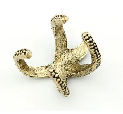 Free Shipping 20pcs/lot Starfish Sea star Finger Rings Alloy Metal Korean Fashion Jewelry 2 Colors | Украшения и аксессуары