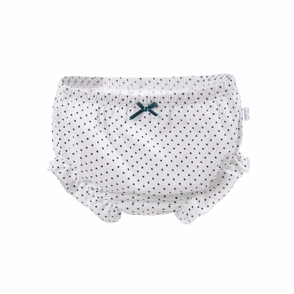 Детские хлопковые Шорты для женщин Трусики цветок Обувь девочек Нижнее Бельё