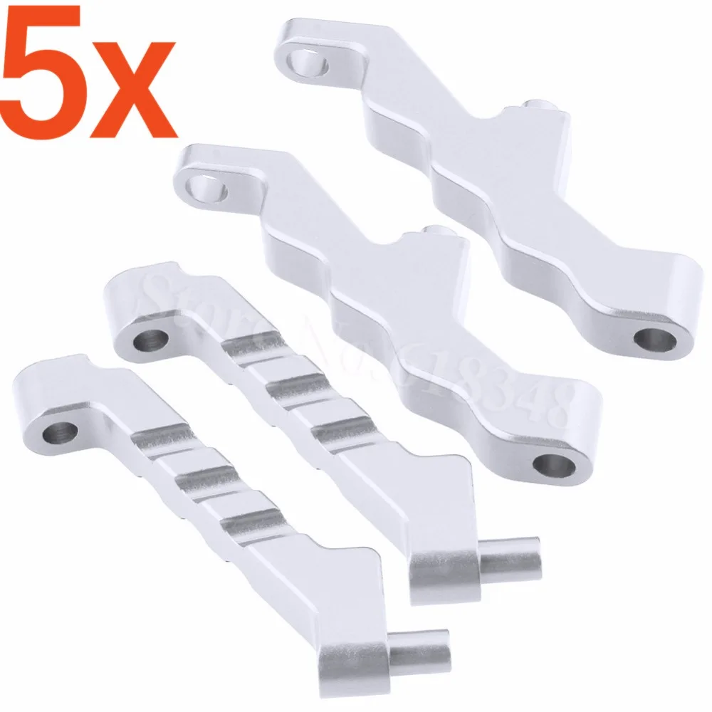 

5 Sets/Lot Aluminum Rear Shock Tower Brace Post Mount For 1/5 HPI Baja 5B 5SC 5T 5R SS 85438 Upgrade Parts CNC Anodized