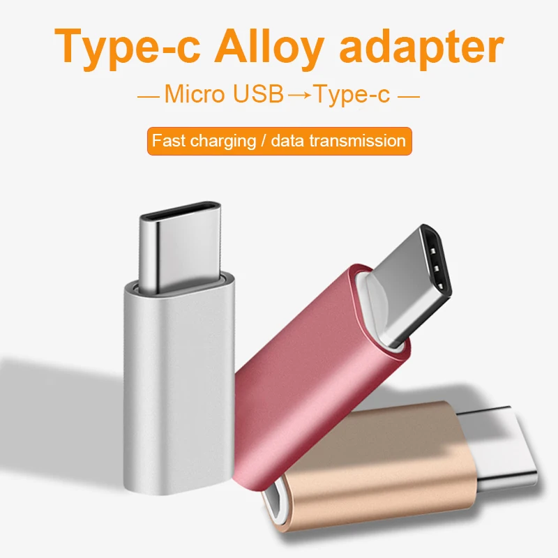 Mini USB Type C разъем типа папа к Micro мама адаптер usbc коннектор для зарядки передачи