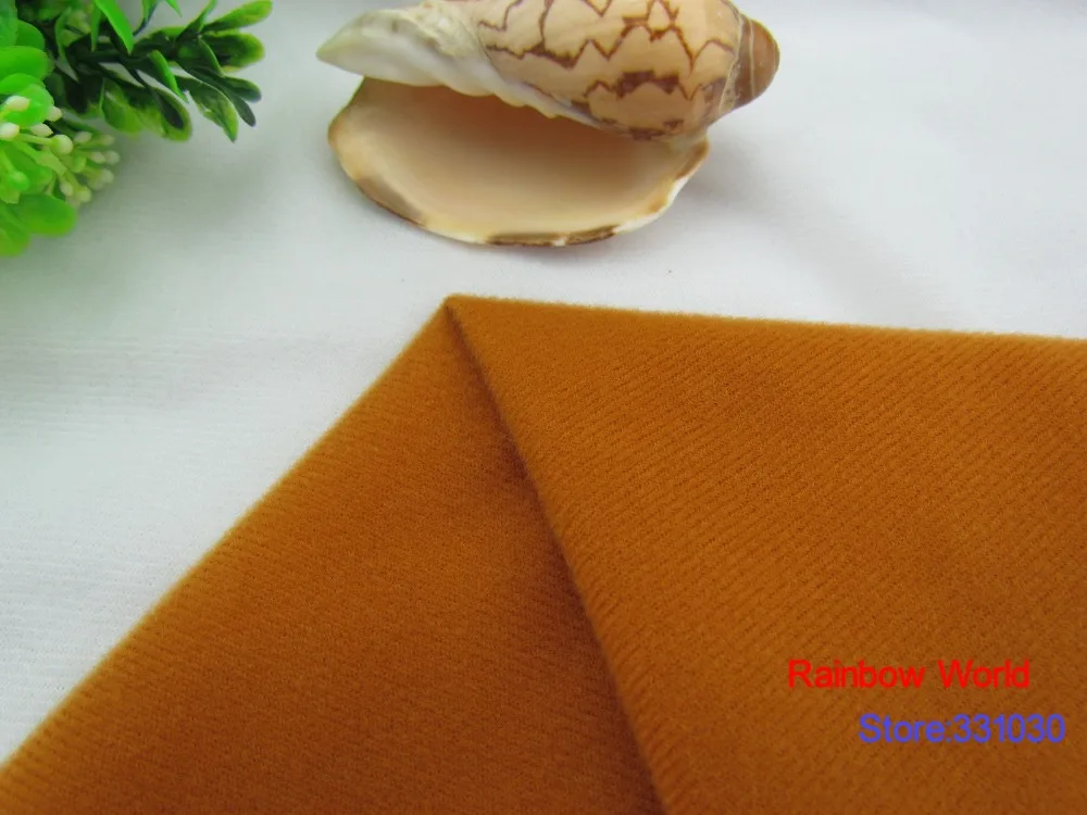 9242 # коричневый цвет петля флисовая ткань может прилипать волшебной лентой/DIY